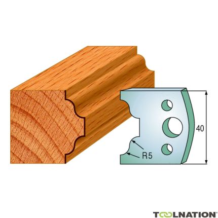 CMT 690.025 Para noży profilowych wysokość 40 mm ilość 25 - 1