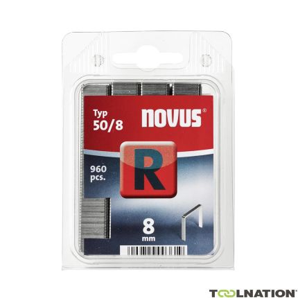 Novus 042-0469 Zszywki płaskie z drutu R50/14MM 960 szt. - 1