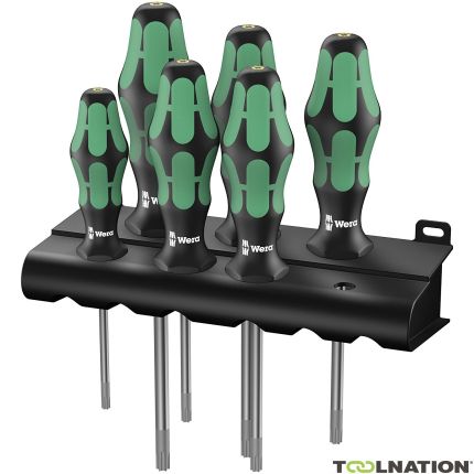 Wera 05028059001 367/6 Zestaw wkrętaków TORX HF Kraftform Plus z funkcją trzymania + uchwyt, 6 części - 3