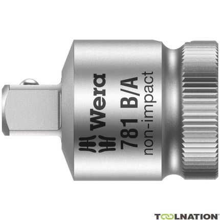 Wera 05042672001 B 3/8" Adapter, 781 B/A x 1/4 x 27 mm x 3/8" - 1