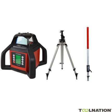 Futech 051.05.50.R-P Para DS Red Rotation Laser w walizce + statyw 330 cm + linijka 240 cm - 1