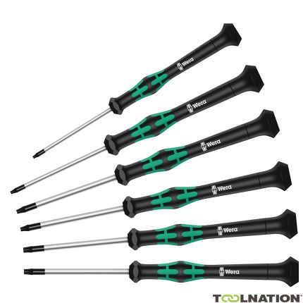 Wera 05118154001 2067/6 Zestaw wkrętaków Micro TORX BO + uchwyt, 6 części - 1