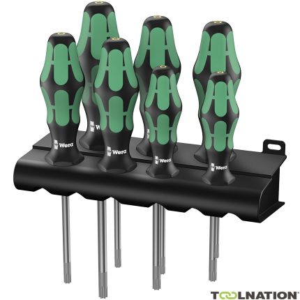 Wera 05223161001 367/7 TORX HF Kraftform Plus Zestaw wkrętaków z funkcją przytrzymywania + uchwyt, 7 części - 3