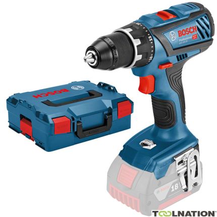 Bosch Niebieski GSR 18V-28 Wiertarka akumulatorowa 18V bez baterii i ładowarki w L-Boxx 06019H4108 - 4