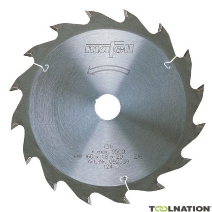 Mafell 092576 Brzeszczot Mafell HM, 230 x 1,8/2,5 x 30 mm, Z 12, WZ - 1