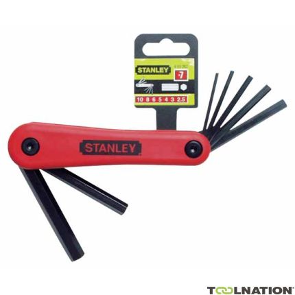 Stanley 4-69-261 Zestaw kluczy nasadowych 7 szt. 1,5-6mm - 1