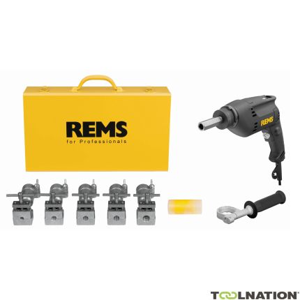 Rems 156002 R220 Twist Set 12-14-16-18-22 Elektryczny trymer do rur - 1