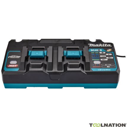 Makita 191N09-8 Podwójna szybka ładowarka do baterii XGT DC40RB - 1