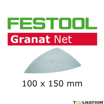 Festool 203321 Materiały ścierne z włókniny, 50szt. STF DELTA P100 GR NET/50 - 1