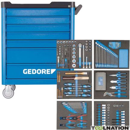 Gedore WSL-L-TS-190 Wózek narzędziowy WORKSTER SMARTLINE 190-częściowy 2980320 - 1