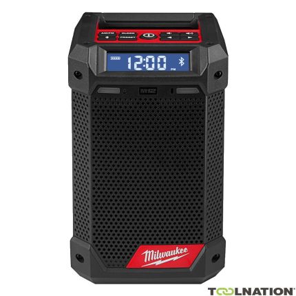 Milwaukee 4933472114 M12 RCDAB+-0 M12™ Radio budowalne DAB+ z ładowarką, bez akumulatora i walizki - 1