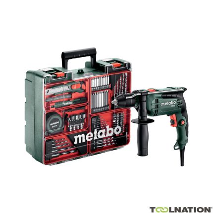 Metabo SBE 650 Set Mobilna warsztatowa wiertarka udarowa 600742870 - 1