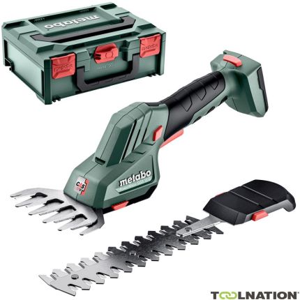 Metabo 601608840 PowerMaxx SGS 12 Q Accu Nożyce do krzewów i trawy 12V bez akumulatora i ładowarki w Metabox - 1