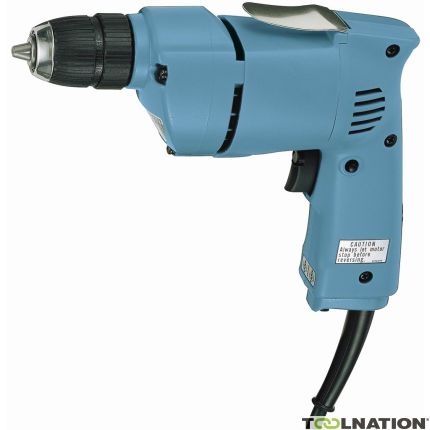 Makita 6510LVR Lekka i wytrzymała wiertarka z uchwytem szybkomocującym 10 mm - 2