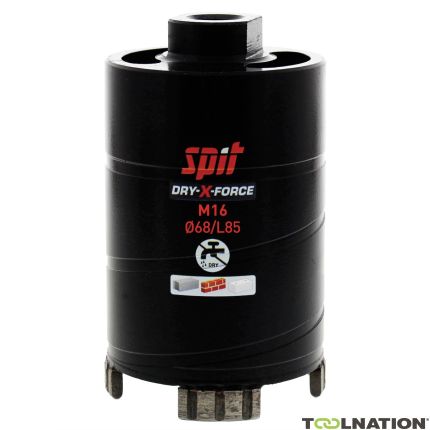 Spit 654763 DRY-X-Force Wiertło tulejowe M16 D. 102 x 85 mm - 1