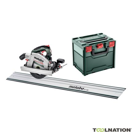 Metabo KS 18 LTX 66 akumulatorowa pilarka tarczowa 18V bez akumulatora i ładowarki + szyna prowadząca FS160 691194840 - 1