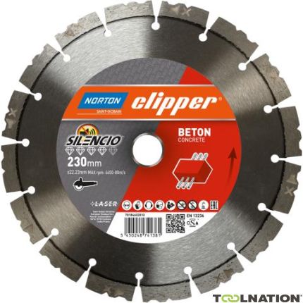 Clipper 70184603274 Pro Beton Silencio Tarcza diamentowa 350 x 25,4 mm - 1