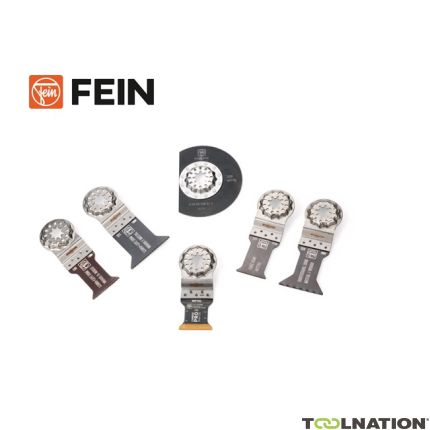 Fein 35222967020 Zestaw ostrzy E-Cut Starlock METAL 6-częściowy - 1