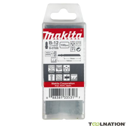 Makita B-07696 Brzeszczot do wyrzynarki B12 100 sztuk - 1