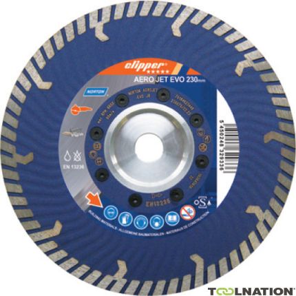 Clipper 70184623180 Tarcza diamentowa 230x22,23mm Norton EXTREME UNIVERSAL TURBO - 1