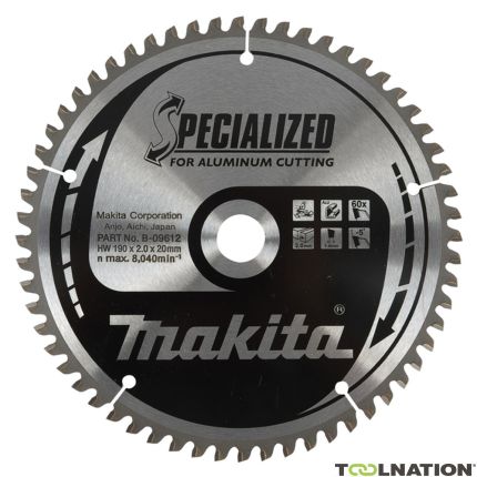 Makita B-09684 Brzeszczot HM Spec. Aluminium 305 x 30 x 100T - 1