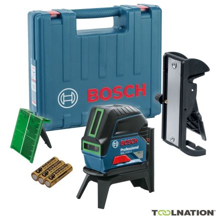 Bosch Niebieski 0601066J00 Laser krzyżowo-punktowy  GCL 2-15 G Prof + RM1 - 1