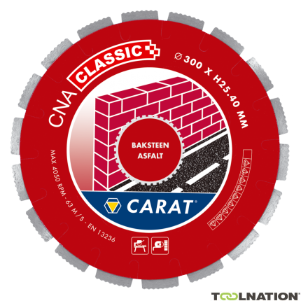 Carat CNAC370500 tarcza diamentowa BAKSTEEN / ASFALT CNA CLASSIC 370x30,0MM - 1