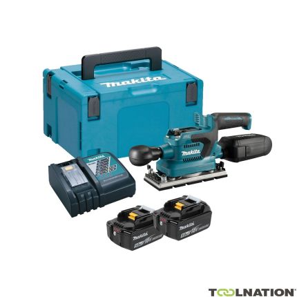 Makita DBO380RTJ Akumulatorowa szlifierka oscylacyjna 18V 5.0Ah Li-Ion w Makpac - 2