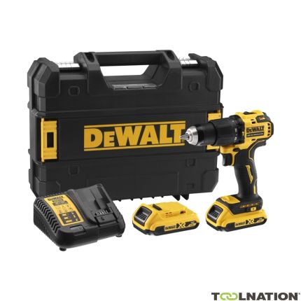 DeWalt DCD709L2T-QW Akumulatorowa wiertarka udarowa 18V 3.0Ah Li-Ion w walizce TSTAK - 1