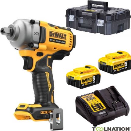 DeWalt DCF892P2T-QW Klucz udarowy 1/2" 18V 5.0 Li-Ion w walizce TSTAK - 1