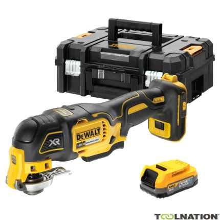 DeWalt DCS356E1T-XJ Oscylacyjne narzędzie wielofunkcyjne XR 18Volt PowerStack Li-Ion - 1