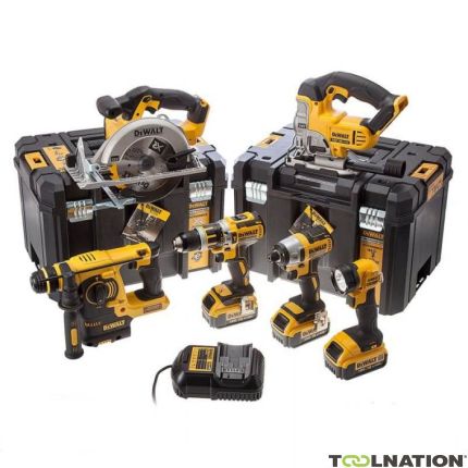 DeWalt DCK699M3T Combopack XR 18 Volt 3 x 4.0 ah Li-Ion - 5 maszyn + lampa + 2 walizki T-Stak + 5 lat gwarancji dealera! - 1