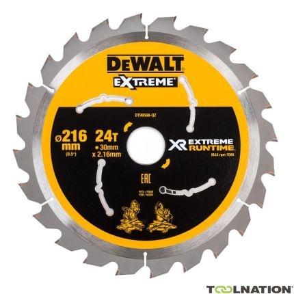 DeWalt DT99569-QZ XR Tarcza pilarska 216mm x 30mm 36T CSB - 1