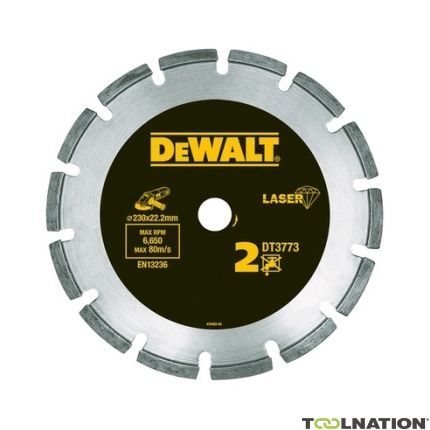 DeWalt DT3740-XJ Tarcza diamentowa 115 x 22,2 mm na sucho do materiałów budowlanych/betonu - 1