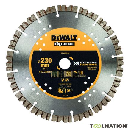 DeWalt DT40260-QZ DT40260 Tarcza diamentowa Extreme Runtime 230 mm - 1