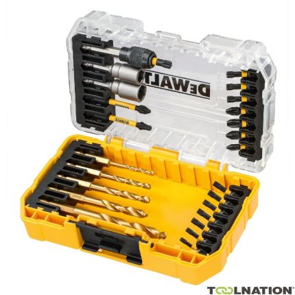 DeWalt DT70735T-QZ DT70735 Zestaw wierteł 25 części FlexTorq w Tough Case - 1