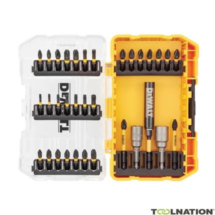 DeWalt DT70742T-QZ 33-częściowy zestaw końcówek FlexTorq Screw w Tough Case - 1