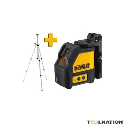 DeWalt DW088KTRI-XJ Laser krzyżowy samopoziomujący DW088KTRI + statyw DE0881 + 5 lat gwarancji sprzedawcy! - 1