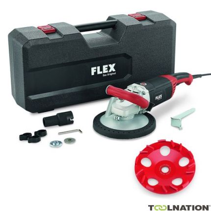 Flex-tools 418862 LD 24-6 180, zestaw Estrich-Jet Szlifierka do betonu 180 mm - 1