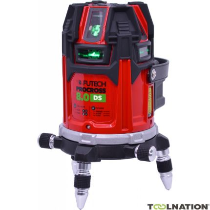 Futech 044.80G Procross 8.0 DS Green Laser krzyżowy 8 linii - 1