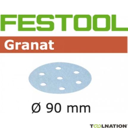 Festool RO90FIJN Tarcze szlifierskie Action Pack Granat Szlifowanie dokładne do Festool Rotex RO90 OP=OP - 2