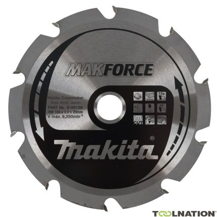 Makita B-08159 Piła HM do drewna 165 x 20 x 10T - 1