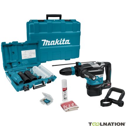 Makita HR005GM205 Młot udarowy SDS-max 8J 40V 4.0Ah Li-Ion z odsysaniem pyłu - 1