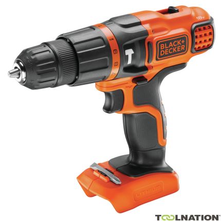 Black & Decker BDCH188N-XJ Akumulatorowa wiertarka udarowa 18 Volt bez baterii i ładowarki - 1