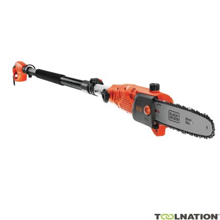 Black & Decker PS7525-QS Piła łańcuchowa na teleskopowym uchwycie 800 Watt 25 cm - 5