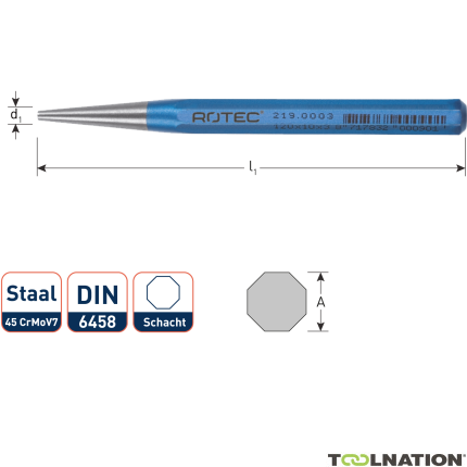 Rotec 219.0011 Przełom 7 mm - 1