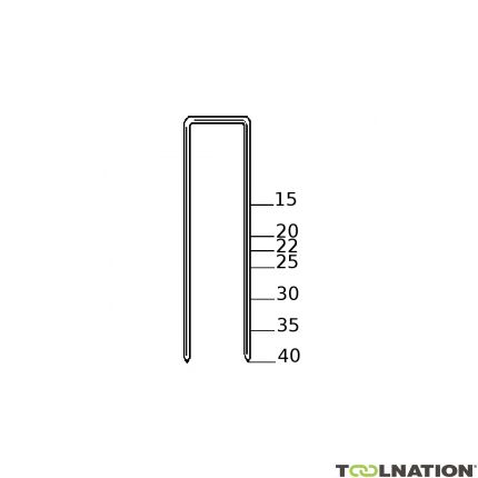 Haubold 503167 KL520 CNK Nie 20 mm 5.000 sztuk - 1