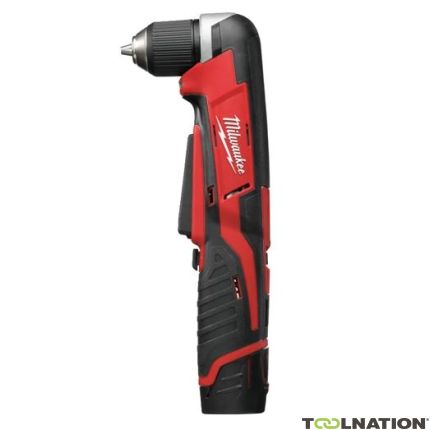 Milwaukee 4933441215 C12 RAD-202B M12 Subkompaktowa 1-biegowa wiertarka kątowa 12V + 2 akumulatory M12 B2 + ładowarka C12 C + torba - 2