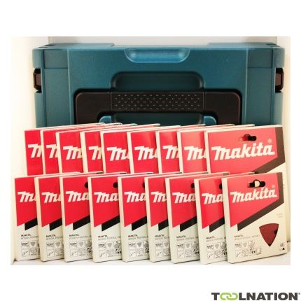 Makita MBOX2schuurpapier Mbox 2 z papierem ściernym dla BO4565K - 1