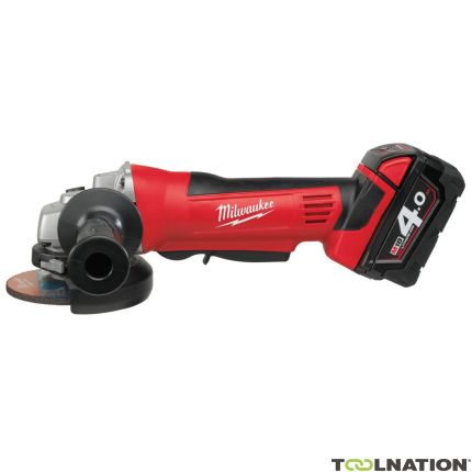 Milwaukee 4933441300 HD18 AG-115-402C M18™ HEAVY DUTY Szlifierka kątowa 115mm 18V + 2 akumulatory M18 B4 + ładowarka M12-18 C + walizka - 2